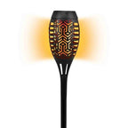 Zen Garden Solar Flicker Flame Pathway Lantern