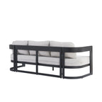 Elko Outdoor Patio Aluminum 3 Seater Sofa