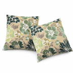 Magpie 18x18 Waterproof & Fade-Resistant Outdoor Throw Pillows, Set of 2