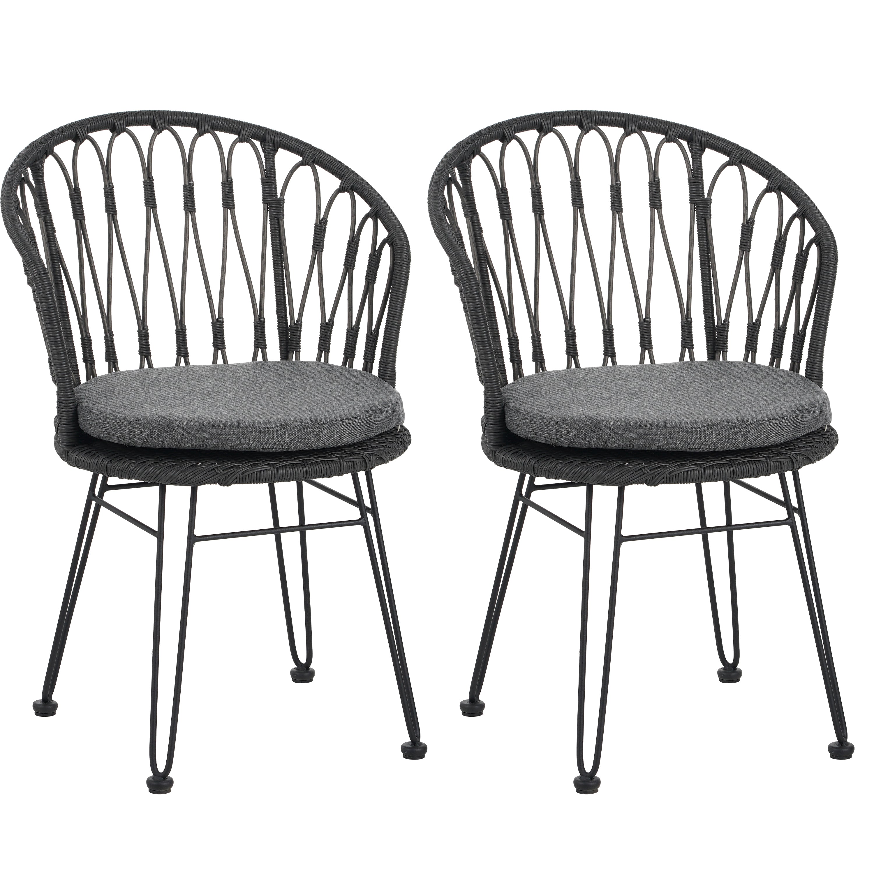 Tavon Outdoor Chair, Set of 2