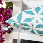 Crystal Burst Outdoor Pillow