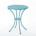 Colman 3-Piece Iron Bistro Set with Table and 2 Chairs