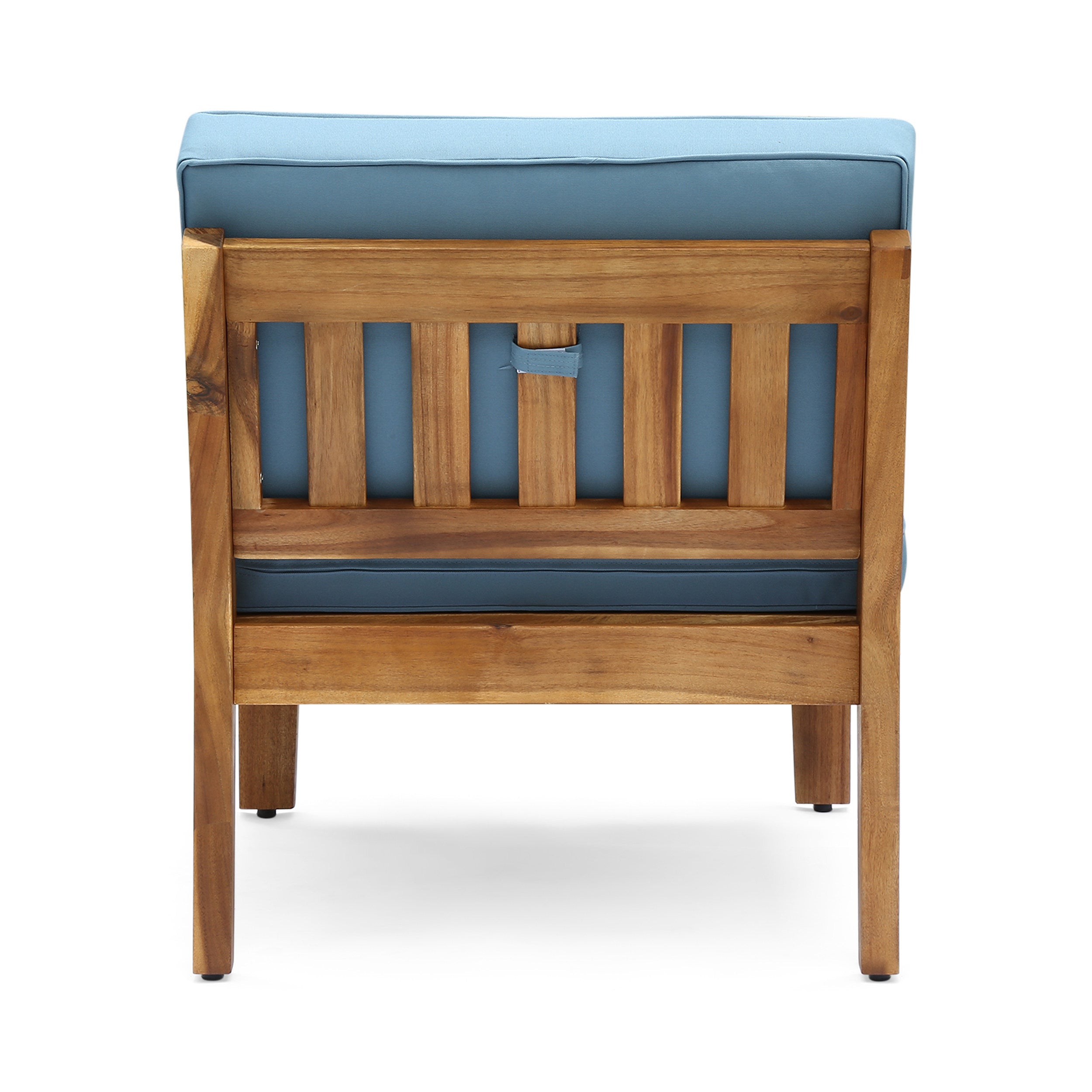 Grenada 5 Seater Acacia Wood Armless Sectional