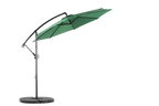 10' Offset Hanging Market Patio Umbrella w/Easy Tilt Adjustment, Base Not Included
