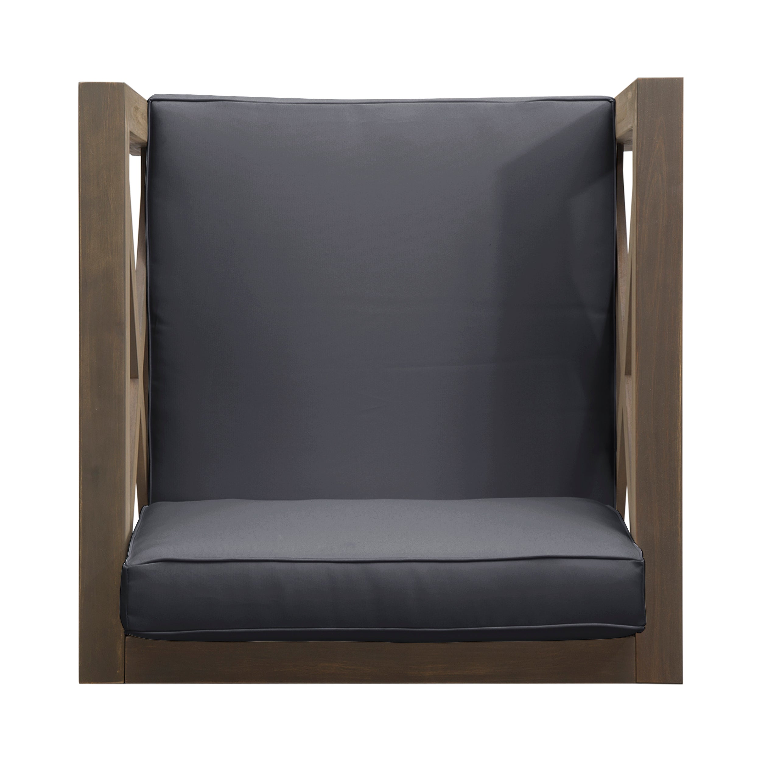 Brava Outdoor Club Chair with Water-Resistant Cushions