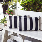 Horizon Stripe Outdoor Lumbar Pillow