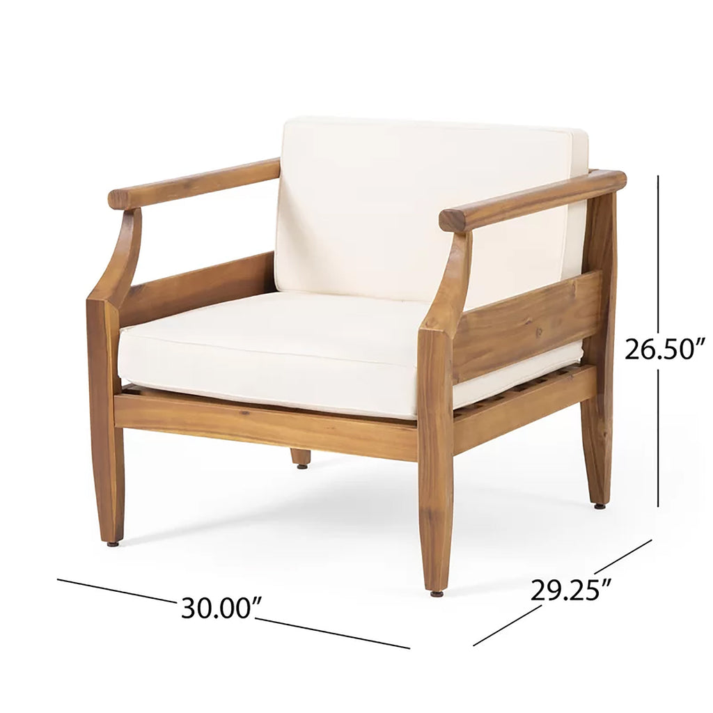 Aston 4 Piece Outdoor Patio Conversation Set