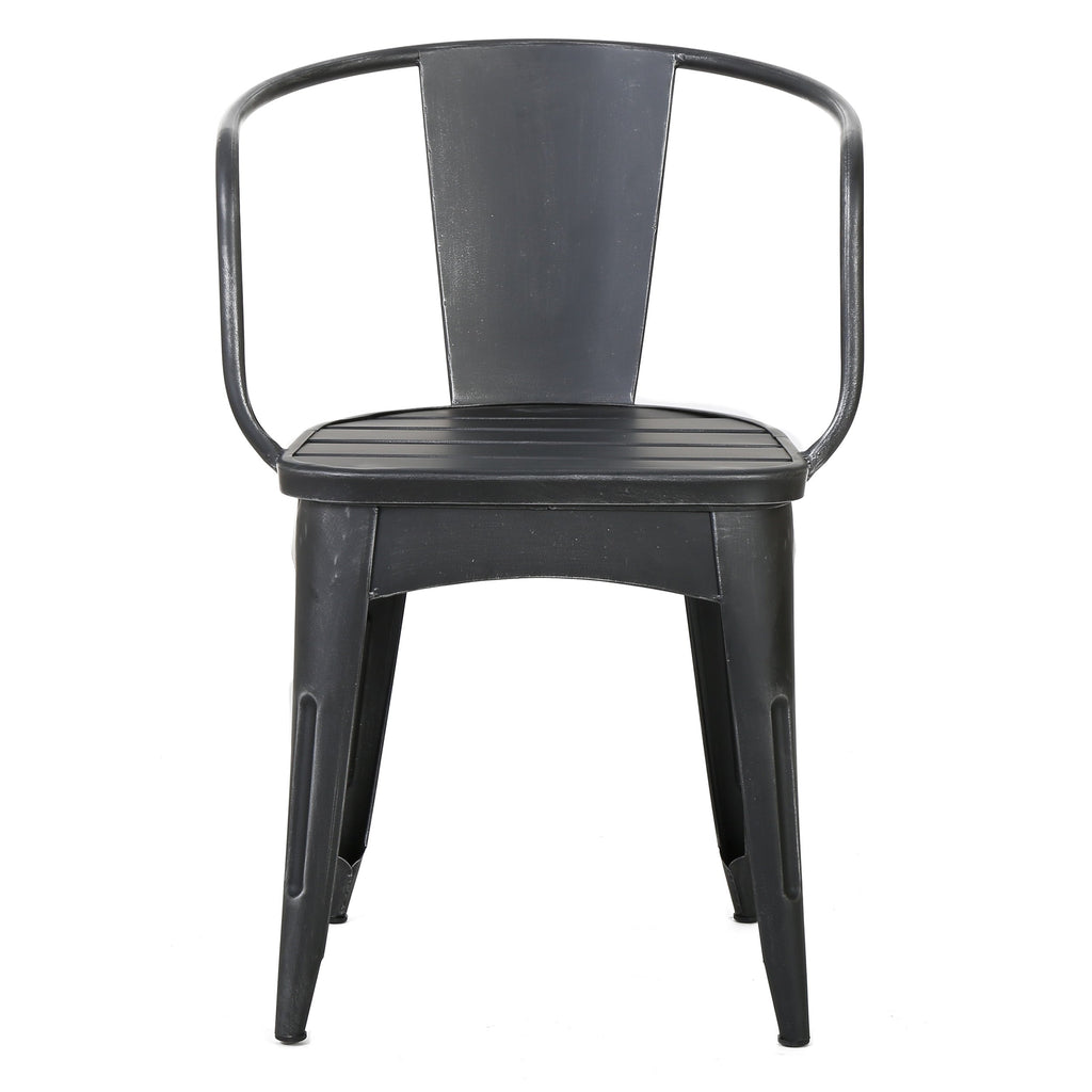 Colman 3-Piece Iron Bistro Set with Table and 2 Chairs