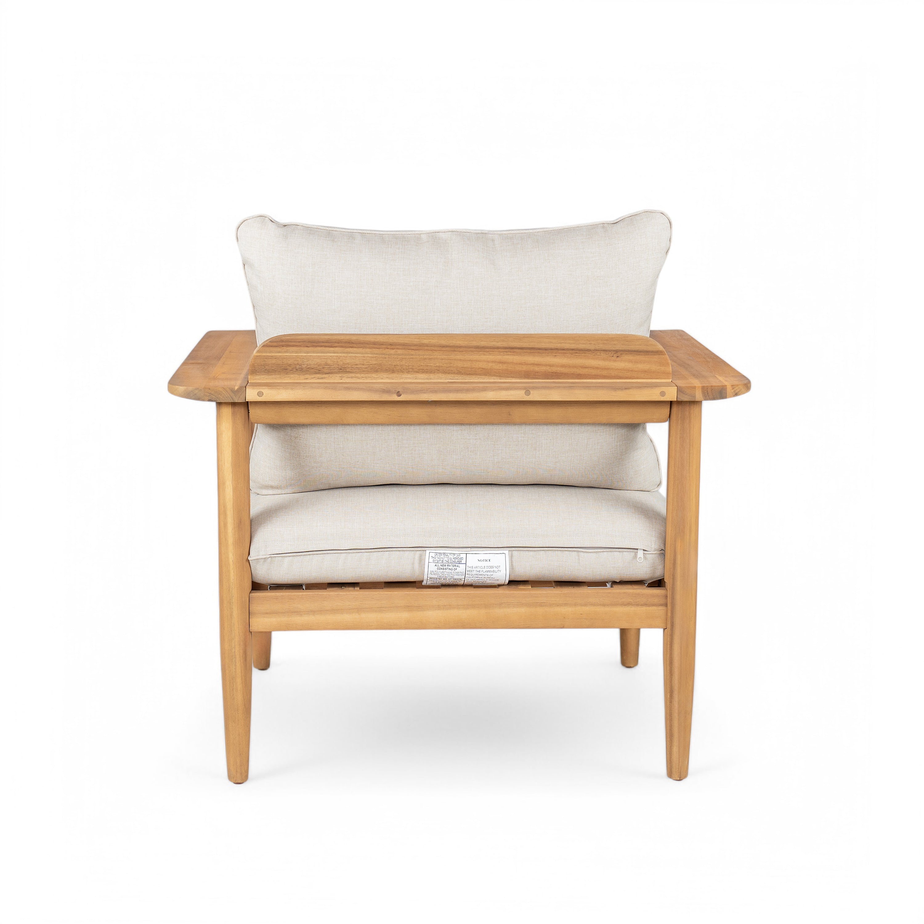 Terassi Outdoor Acacia Wood Lounge Chair