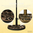 Half Round Outdoor Decorative Umbrella Base
