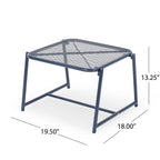 Kincaid Outdoor Modern Iron Side Table