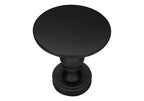Transitional Pedestal Indoor Outdoor Accent Table