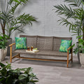 Hampton Outdoor Rattan 3 Seater Sofa