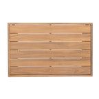 Indira Outdoor Acacia Wood Chat Set