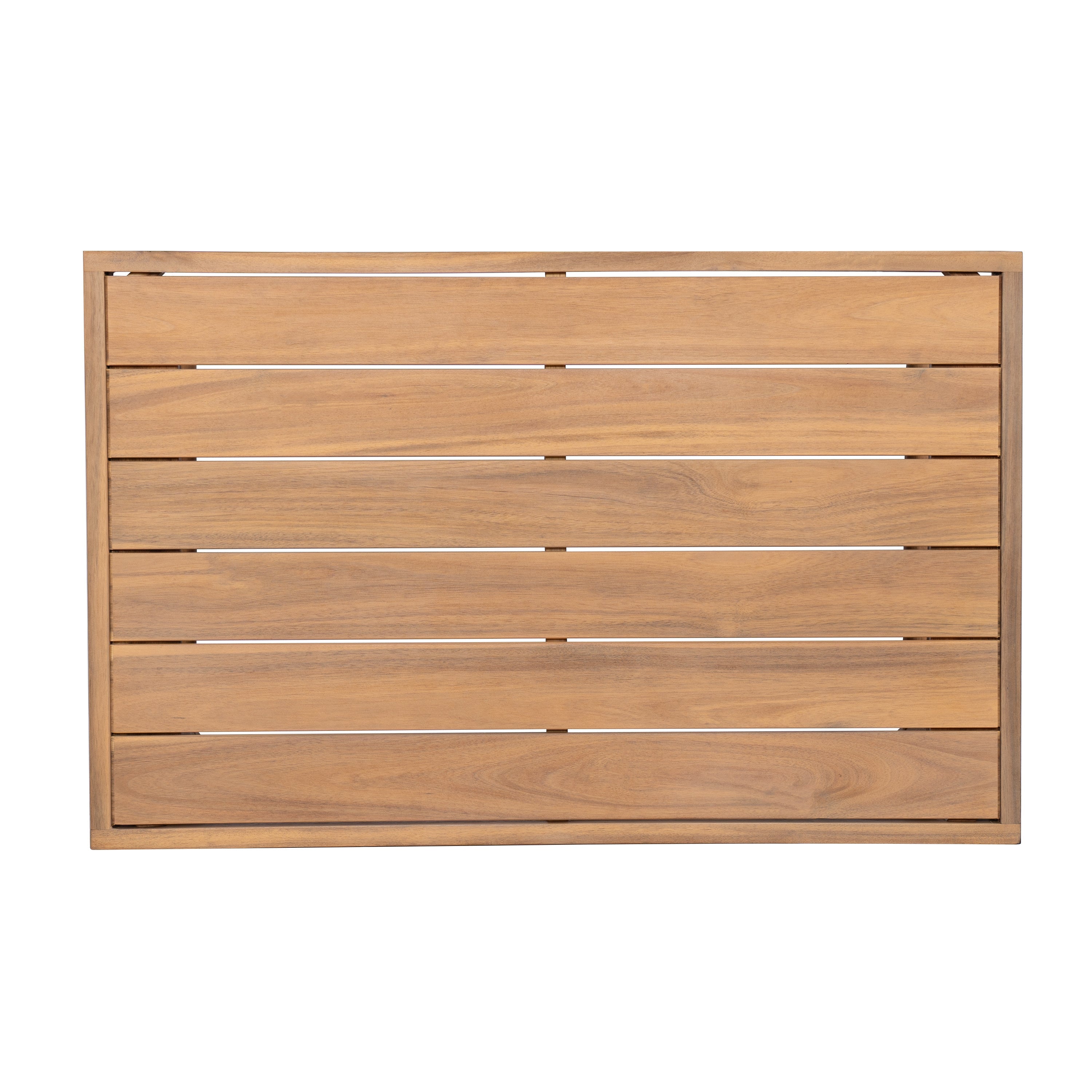 Indira Outdoor Acacia Wood Chat Set