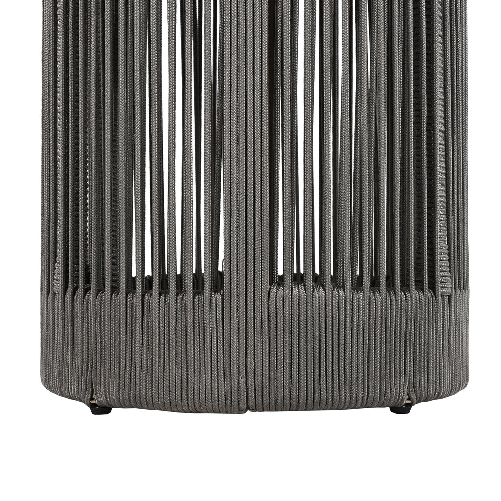 Sundara Outdoor Coffee & Side Table Set with Woven Rope Design