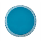 Ruby Outdoor Metal Lace Cutout Accent Table