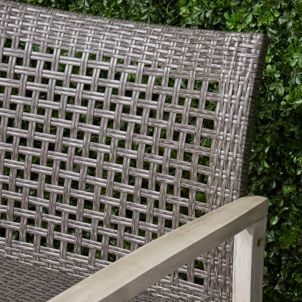 Hampton Outdoor Rattan Loveseat