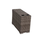 Rattan Wicker Fully Assembled 6-Person Seating Group with Premium Sunbrella Cushions