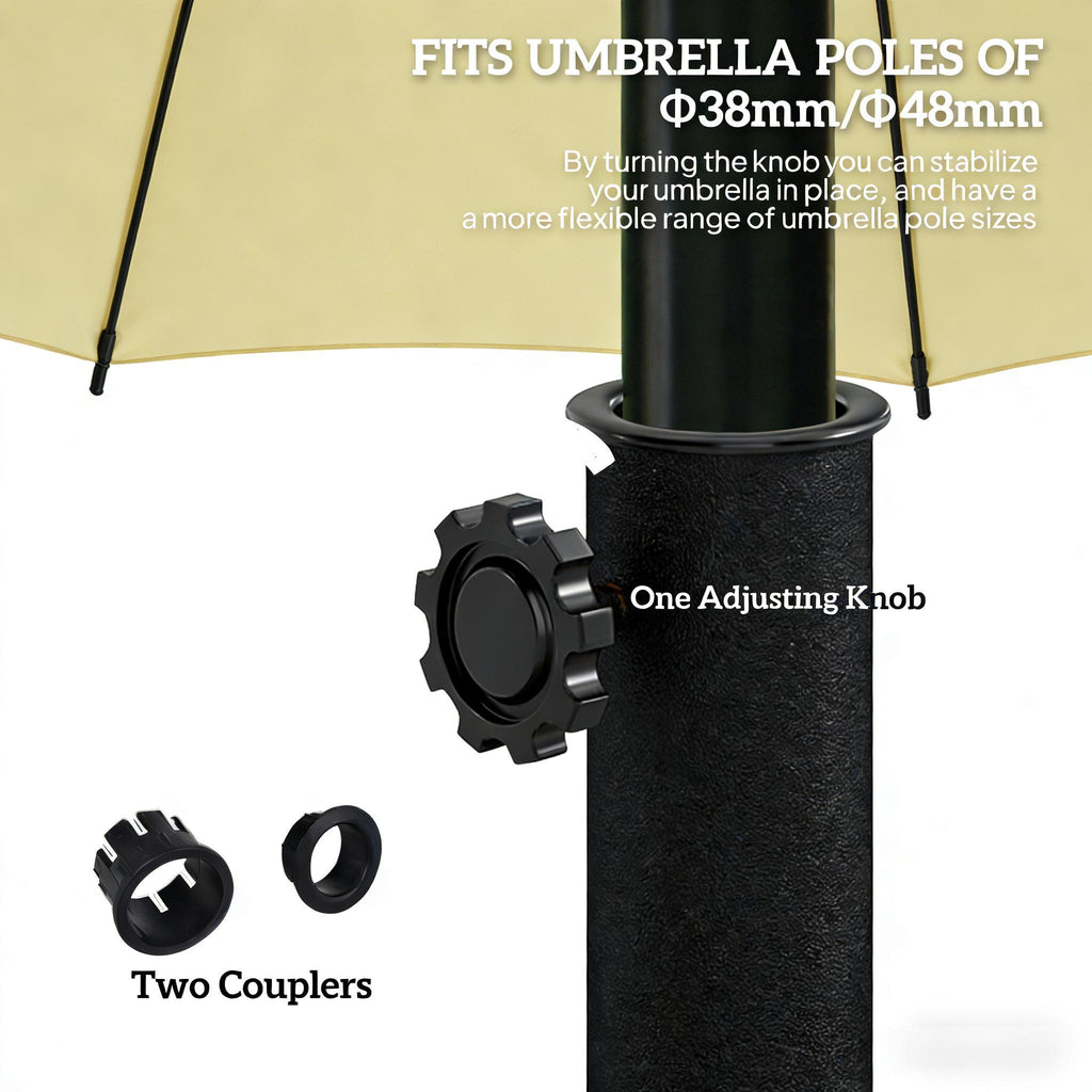 Half Round Outdoor Decorative Umbrella Base