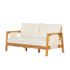 Khali 4 Piece Acacia Wood Outdoor Set