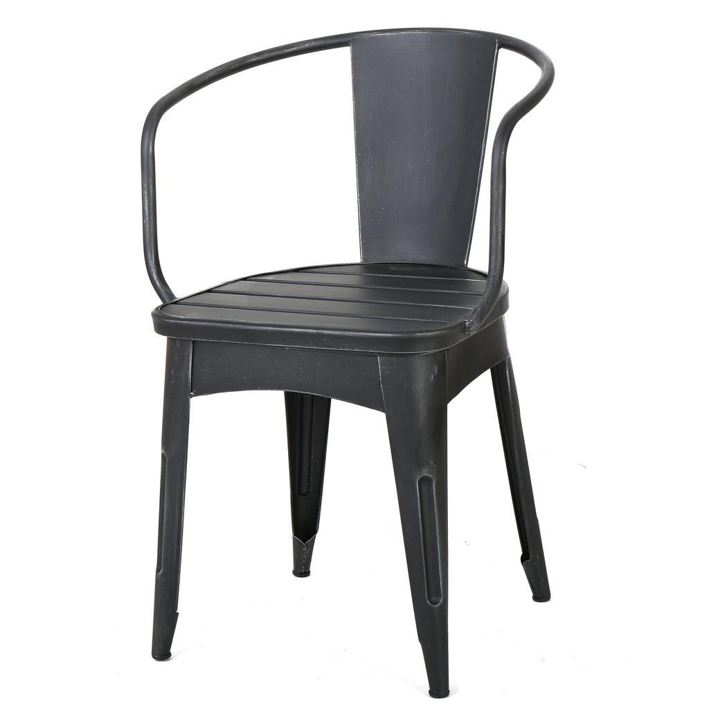 Colman 3-Piece Iron Bistro Set with Table and 2 Chairs