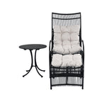 3 Pieces Wicker Outdoor Patio Furniture Set
