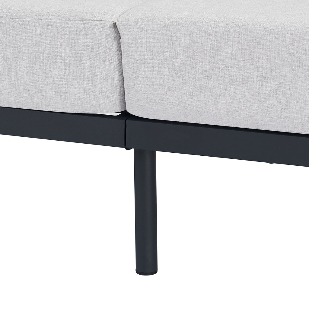 Elko Outdoor Patio Aluminum 3 Seater Sofa