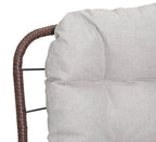 Maristella Outdoor Wicker Loveseat with Cushion