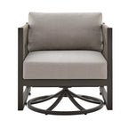 Mareike Outdoor Patio Swivel Glider Lounge Chair
