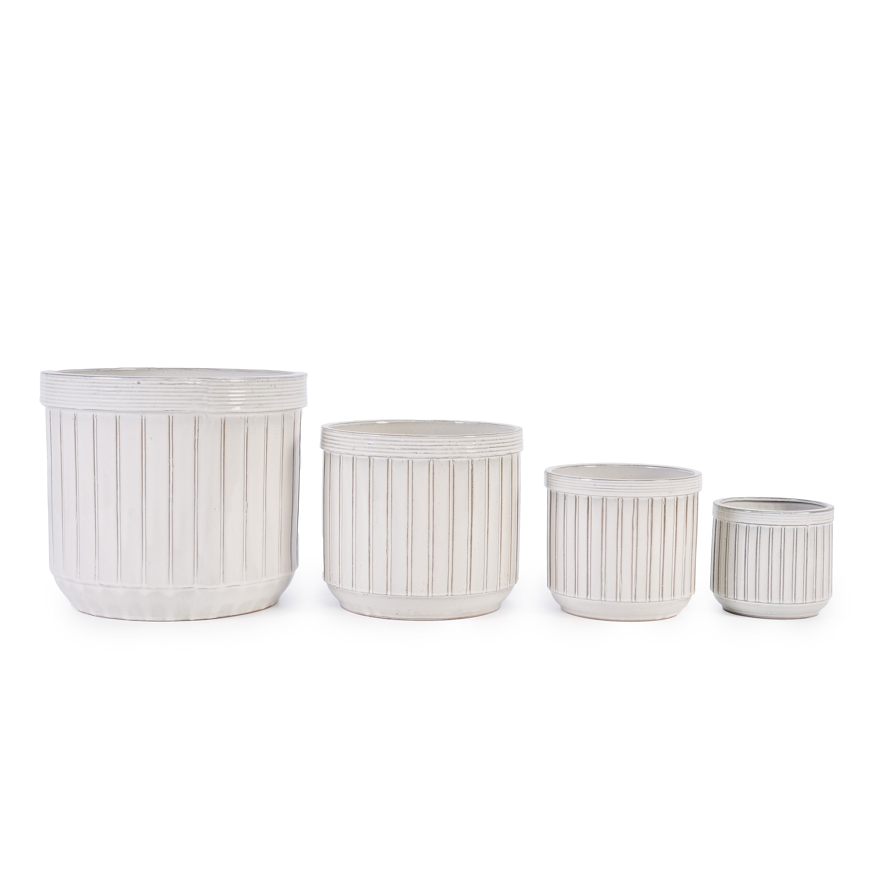 Nilo Handmade Ceramic Planter, Set of 4