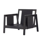 Khali Outdoor Club Chair with Acacia Wood Frame