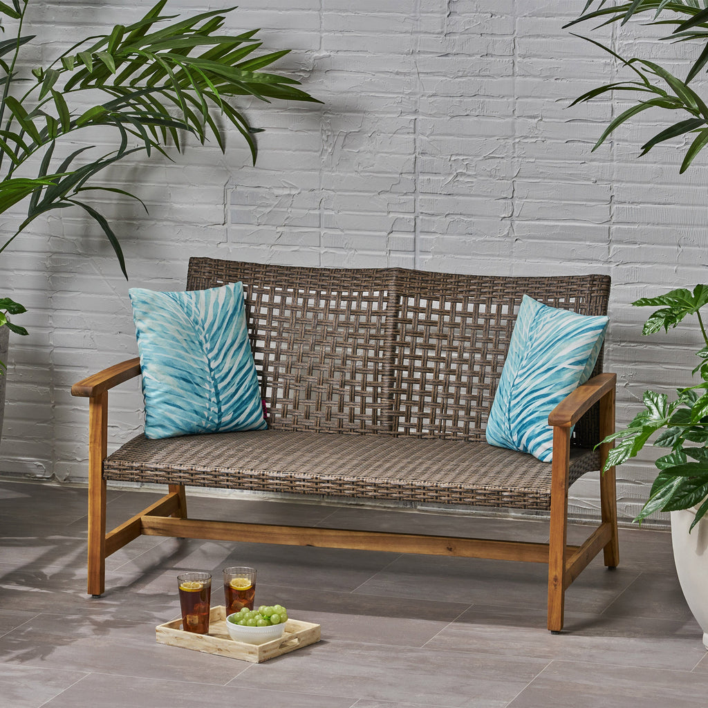 Hampton Outdoor Rattan Loveseat
