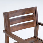 Stamford Outdoor Acacia Wood Dining Chairs, Set of 2