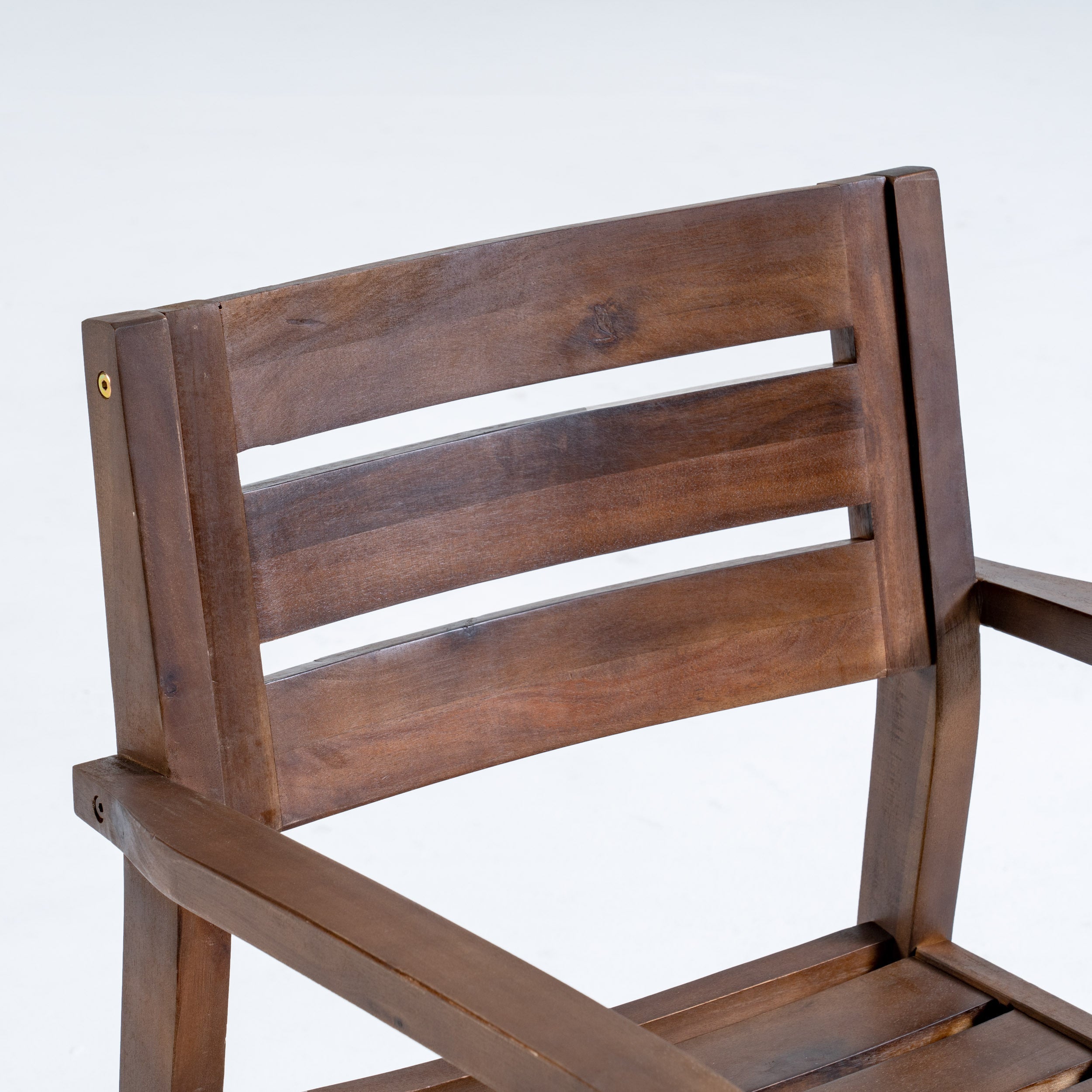 Stamford Outdoor Acacia Wood Dining Chairs, Set of 2