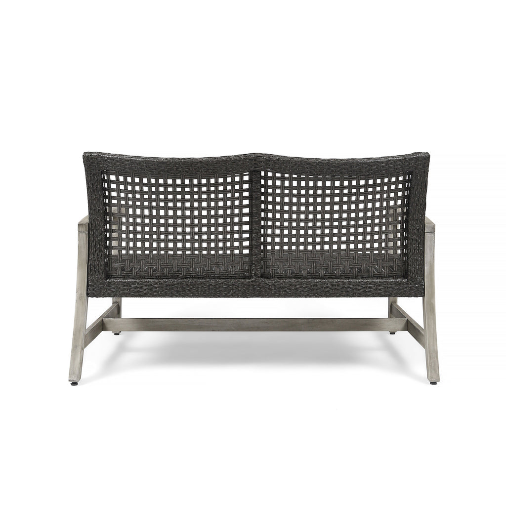 Hampton Outdoor Rattan Loveseat