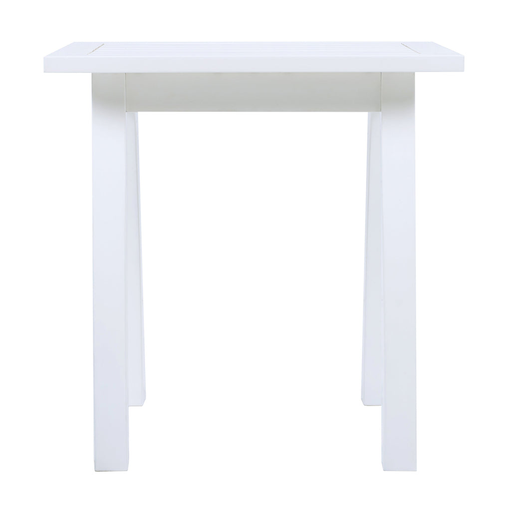 Selma Acacia Wood Outdoor Accent Side Table