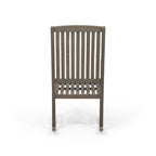 Muse Outdoor Acacia Rocking Chair with Slat Design