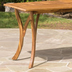 Hermosa 7-Piece Wood Outdoor Dining Set