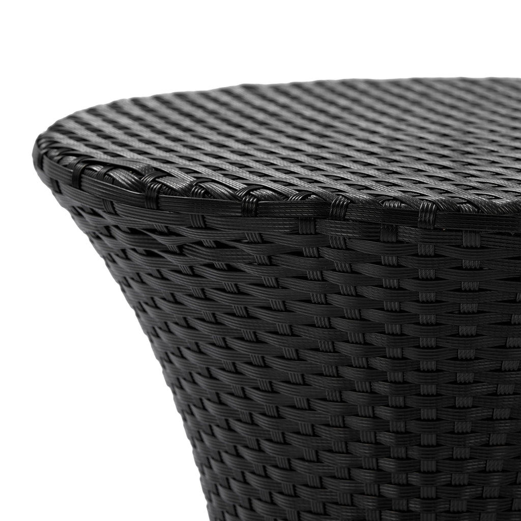 Thrive Hourglass Rattan Outdoor Side Table