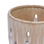 Aven Beige Handmade Ceramic Planter, Set of 2
