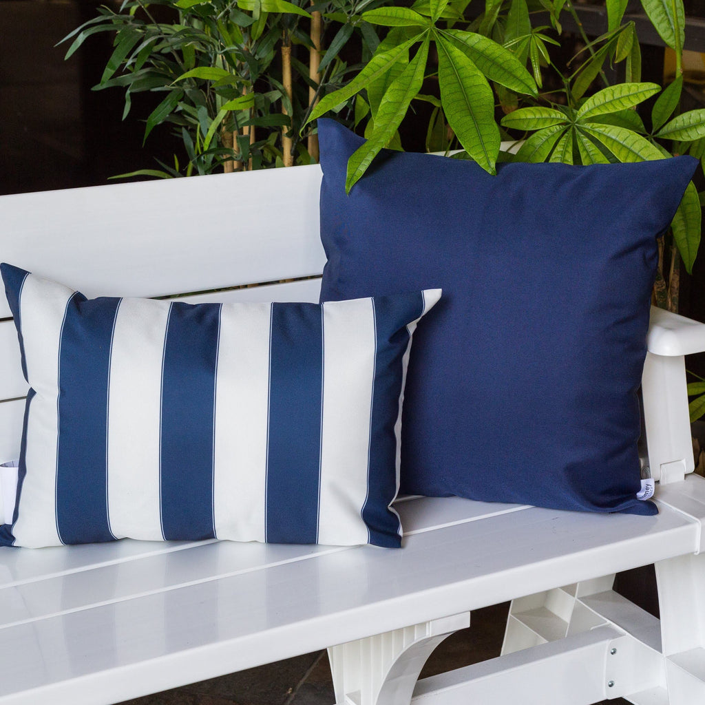 Horizon Stripe Outdoor Lumbar Pillow
