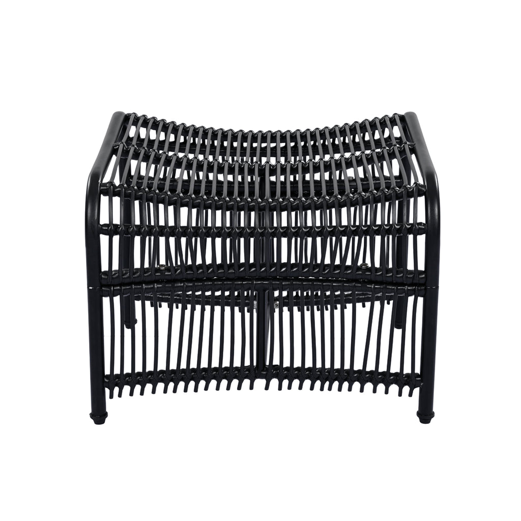 3 Pieces Wicker Outdoor Patio Furniture Set