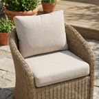 Noah Outdoor Club Chair Cushion Set, Seat Cushion and Back Cushion