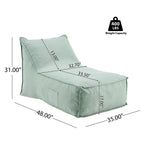 Perry Outdoor Patio Bean Bag Lounge Chair