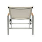 Wavellite Outdoor Chaise Lounges with Aluminum Frame and Mesh Seating