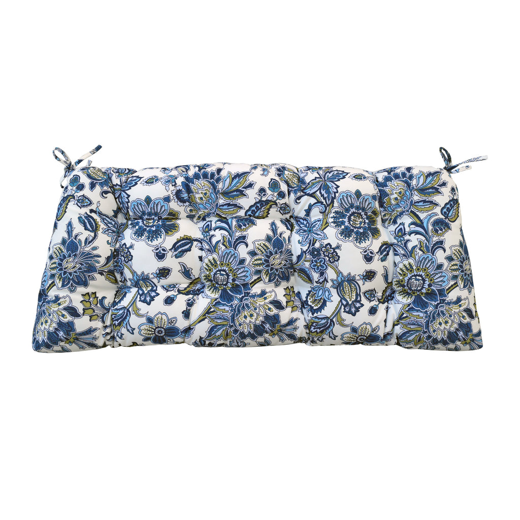 47" Tufted Outdoor Bench Cushion