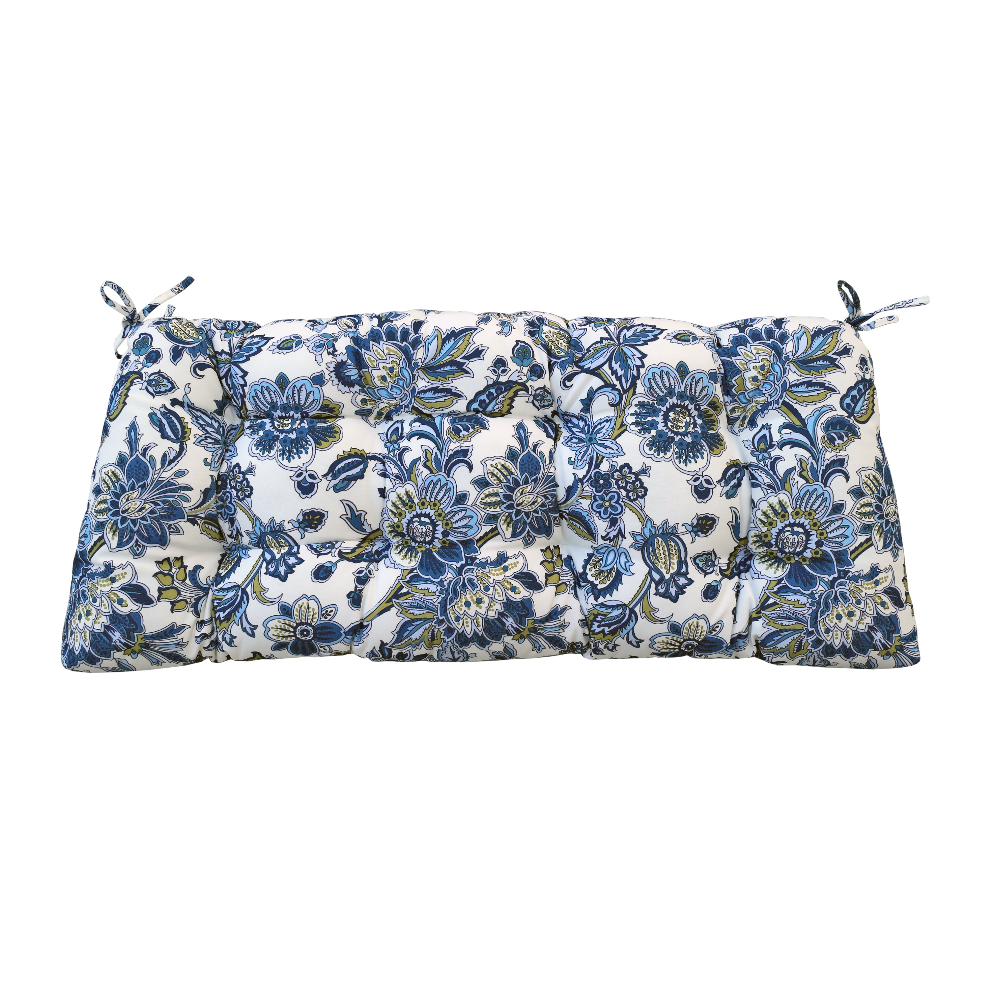 47" Tufted Outdoor Bench Cushion