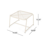 Kincaid Outdoor Modern Iron Side Table