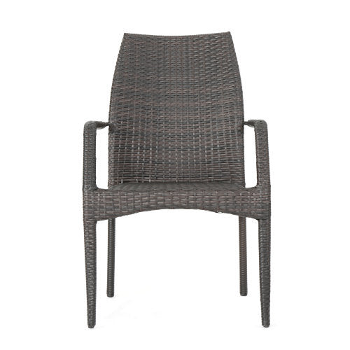 Mercer Outdoor Wicker Chairs, Set of 2